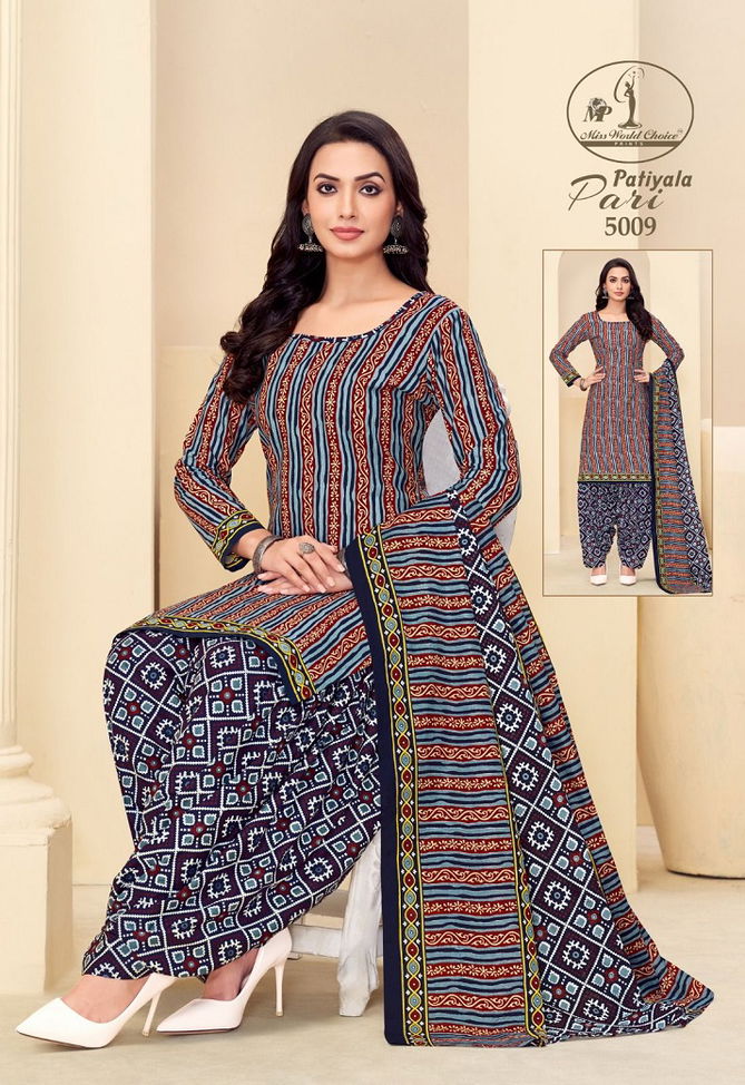 Patiyala Pari Vol 5 By Miss World Printed Cotton Dress Material Wholesale Online